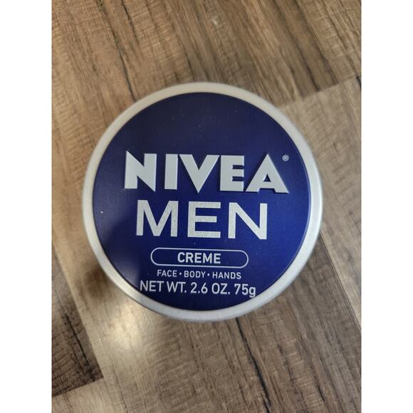 NIVEA Men Creme Multipurpose Cream For Men Face, Hand, Body Lotion 2.6 OZ Tin - Picture 8 of 9